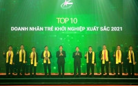 86 doanh nhân nhận danh hiệu Doanh nhân trẻ khởi nghiệp xuất sắc 2021