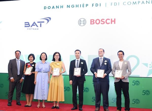 BAT Việt Nam được vinh danh trong “Top 50 Doanh nghiệp Phát triển Bền vững”br class=