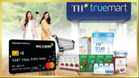 Chủ thẻ tín dụng BAC A BANK nhận ưu đãi đặc quyền tại TH truemart