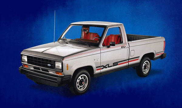 Ford Ranger đầu tiên ra mắt công chúng vào năm 1982.