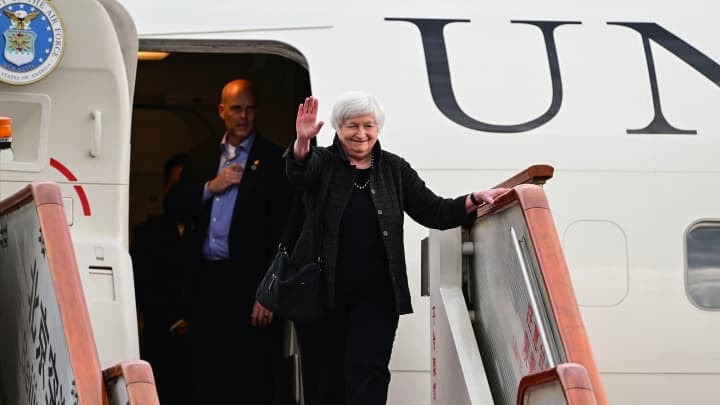 Bộ trưởng Tài chính Mỹ Janet Yellen tới Bắc Kinh 