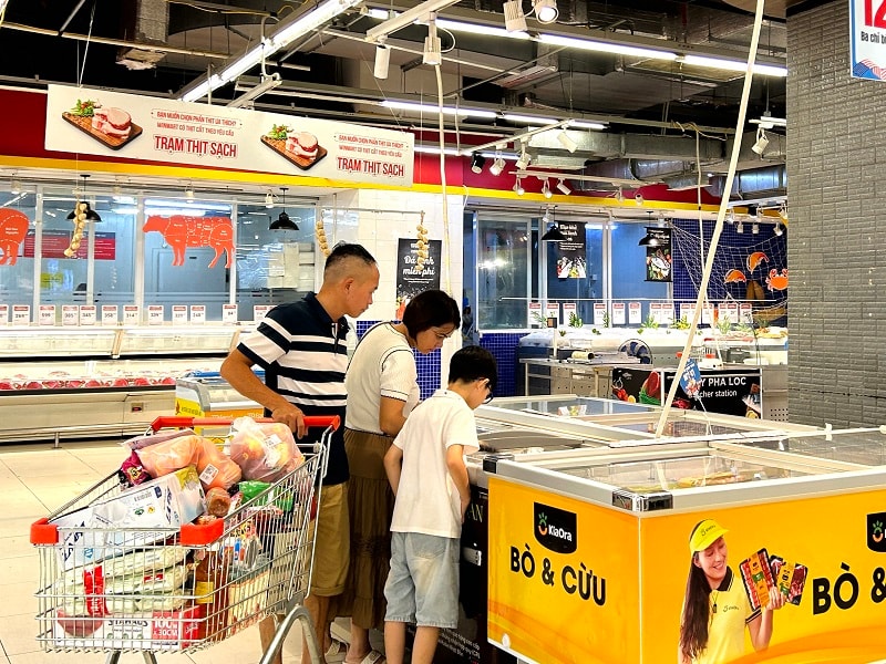 WinMart là điểm đến lý tưởng của mọi gia đình vào các dịp cuối tuần