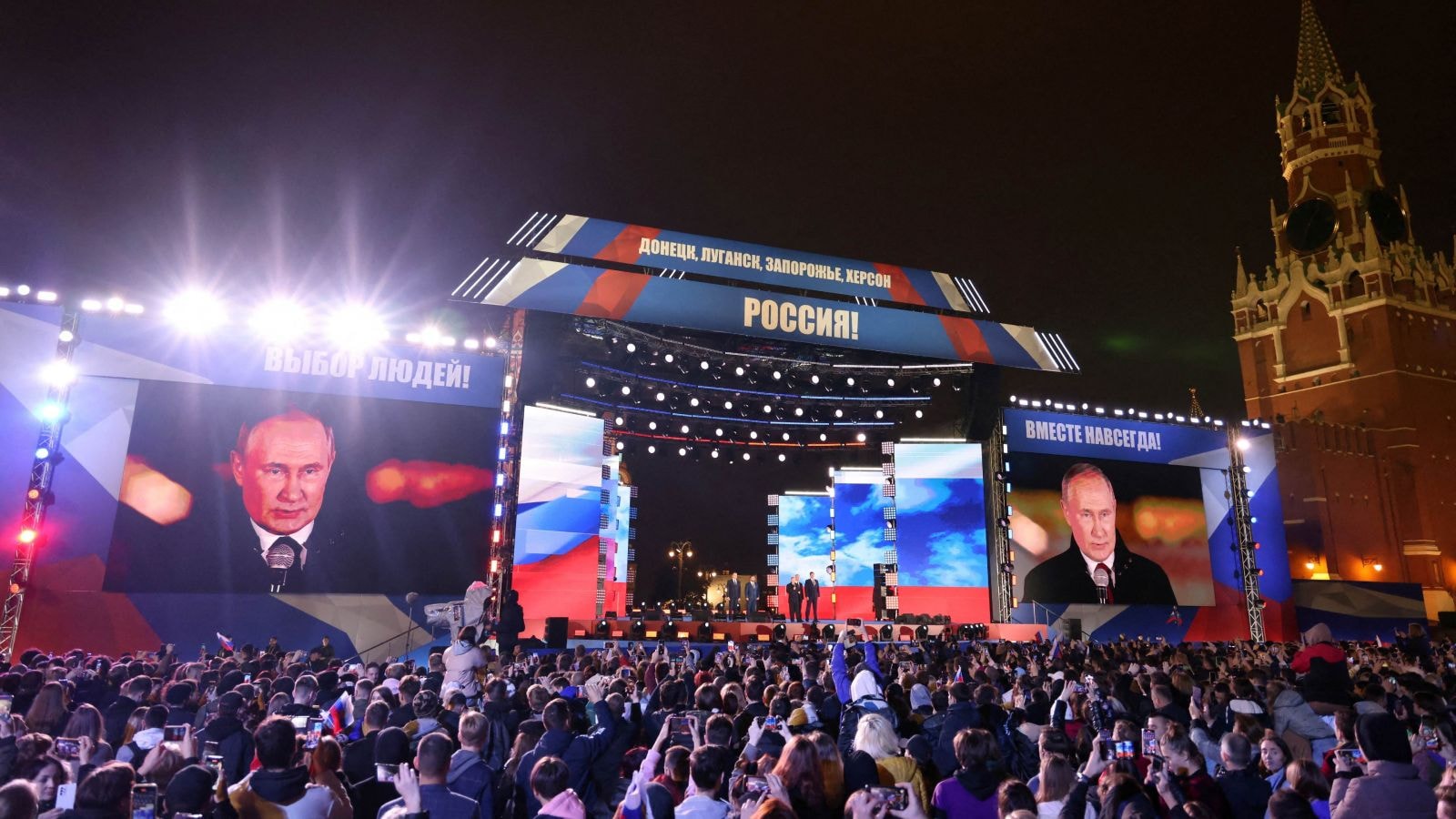 Tỷ lệ ủng hộ ông Putin tại Nga vẫn ở mức cao