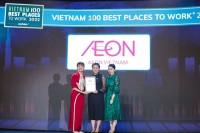 AEON Việt Nam tiếp tục thăng hạng trong Top 100 Nơi làm việc tốt nhất Việt Nam 