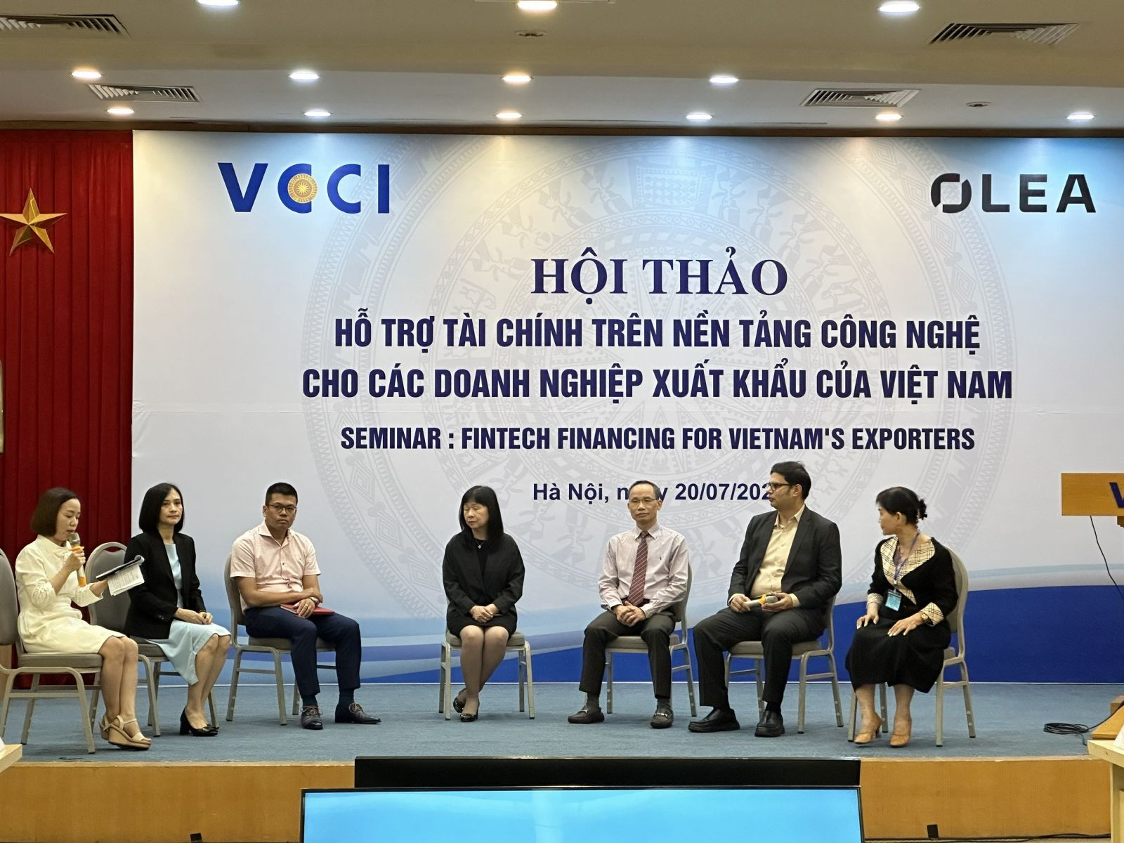 Hội thảo “Hỗ trợ tài chính trên nền tảng công nghệ cho các doanh nghiệp xuất khẩu của Việt Nam”