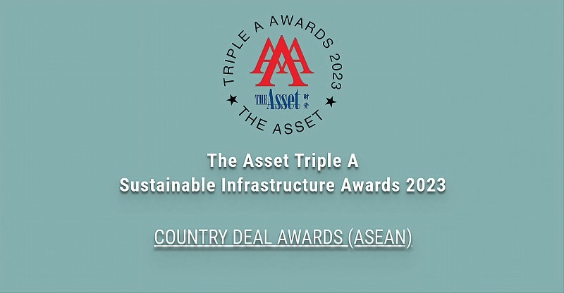 The Asset Triple A Sustainable Infrastructure Awards là giải thưởng uy tín của Tạp chí tài chính quốc tế nổi tiếng The Asset