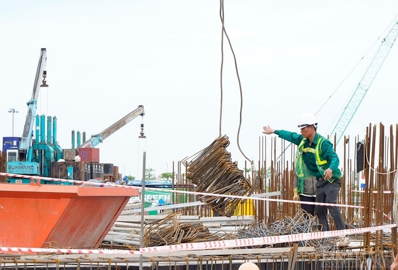 Các đơn vị Tư vấn giám sát, Nhà thầu thi công luôn phát huy trách nhiệm, tập trung quyết liệt, đẩy nhanh tiến đô thi công