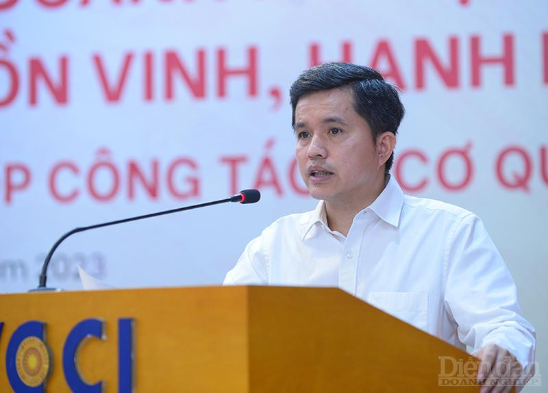 TS Lương Minh Huân - Viện trưởng Viện Phát triển doanh nghiệp (VCCI) 