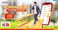 HDBank tung khuyến mãi bay khứ hồi 0 đồng, hoàn tiền cho khách hàng VietJet