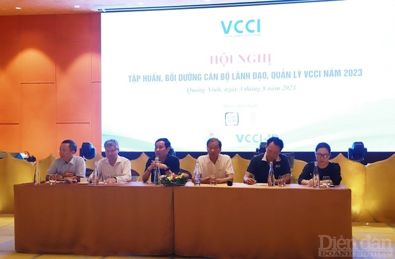 Ban Thường trực VCCI điều phối toạ đàm đối thoại: “VCCI tự tin tiến bước, kiến tạo giá trị”