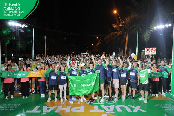 Lễ xuất phát chạy Marathon quốc tế Đà Nẵng Manulife 2023