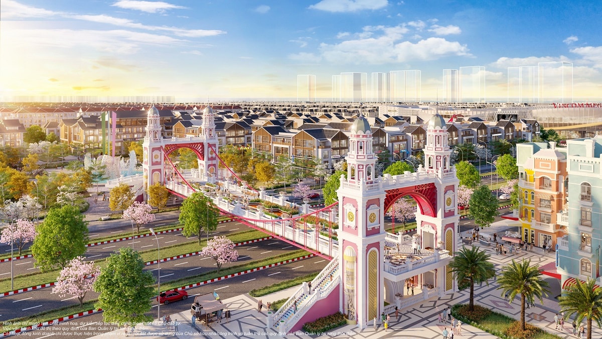 Di chuyển từ Venice sang K-town bằng câu Đông Tây – cây cầu đi bộ lưu thông dòng khách tạo ra 1 vòng trải nghiệm, gia tăng chi tiêu khách hàng