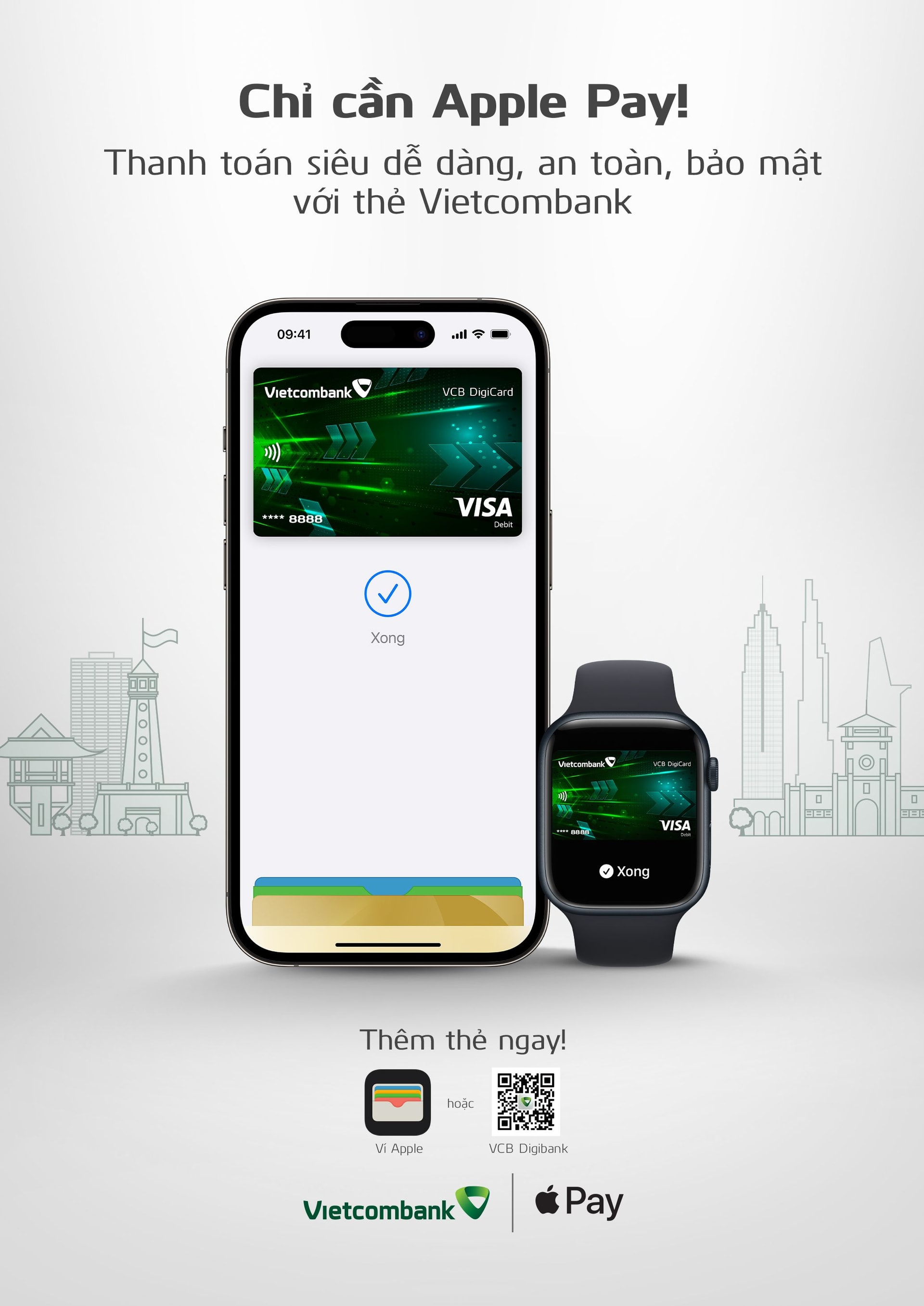 Bảo mật và riêng tư là ưu tiên hàng đầu của Apple Pay
