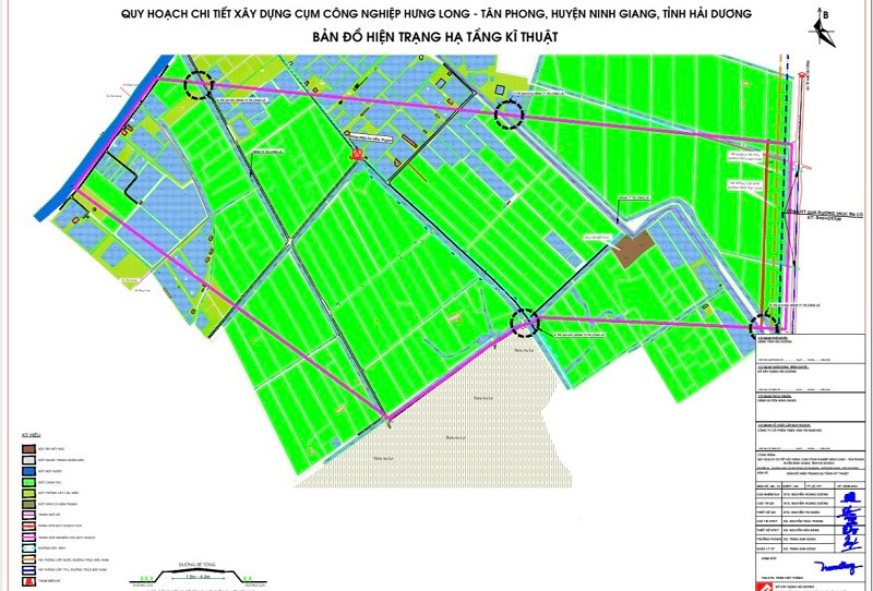 Quy hoạch chi tiết xây dựng CCN Hưng Long - Tân Phong