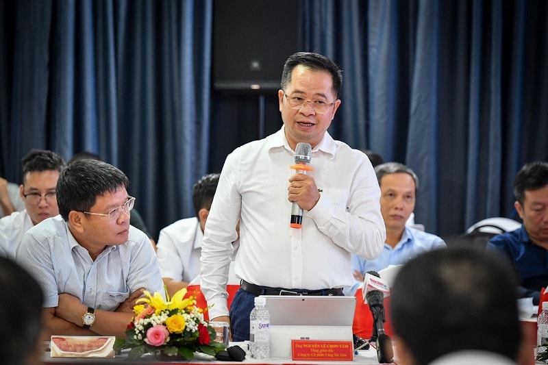 Ông Nguyễn Lê Chơn Tâm - Tổng Giám đốc Cảng Sài Gòn đề nghị giữ lại Cảng Sài Gòn trong quy hoạch