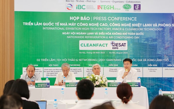 Họp báo Cleanfact&Resat Expo 2023