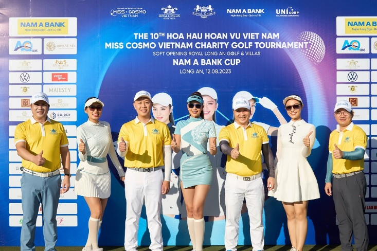 Nam A Bank thường xuyên đồng hành cùng các giải Golf vì cộng đồng