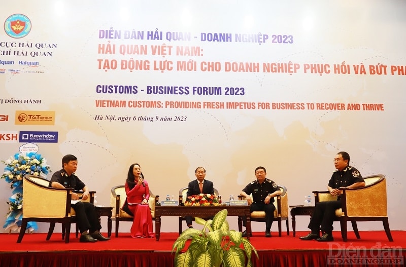 Diễn đàn thường niên Hải quan - Doanh nghiệp năm 2023 với chủ đề “Hải quan Việt Nam: Tạo động lực mới cho doanh nghiệp phục hồi và bứt phá”