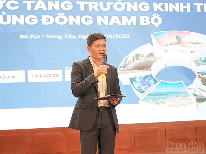 Ông Đặng Vũ Thành - Phó Chủ tịch Hiệp hội Doanh nghiệp dịch vụ Logistics Việt Nam.