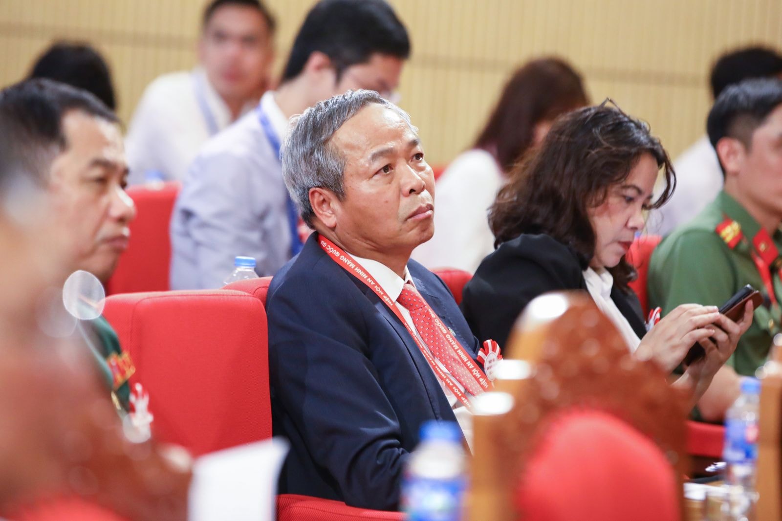 Ông Nguyễn Trung Chính - Chủ tịch Hội đồng quản trị/Chủ tịch điều hành Tập đoàn Công nghệ CMC tham dự đại hội