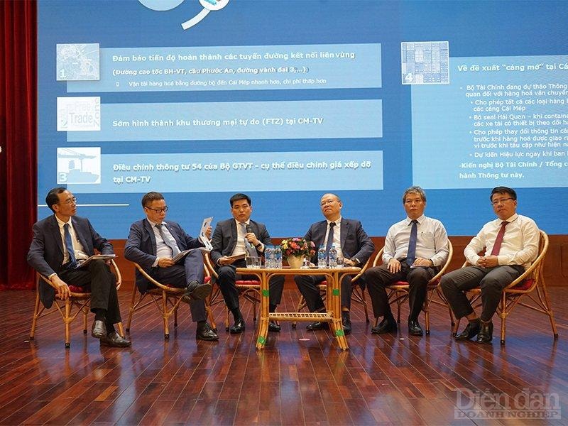 Các diễn giả tham gia phiên thảo luận 