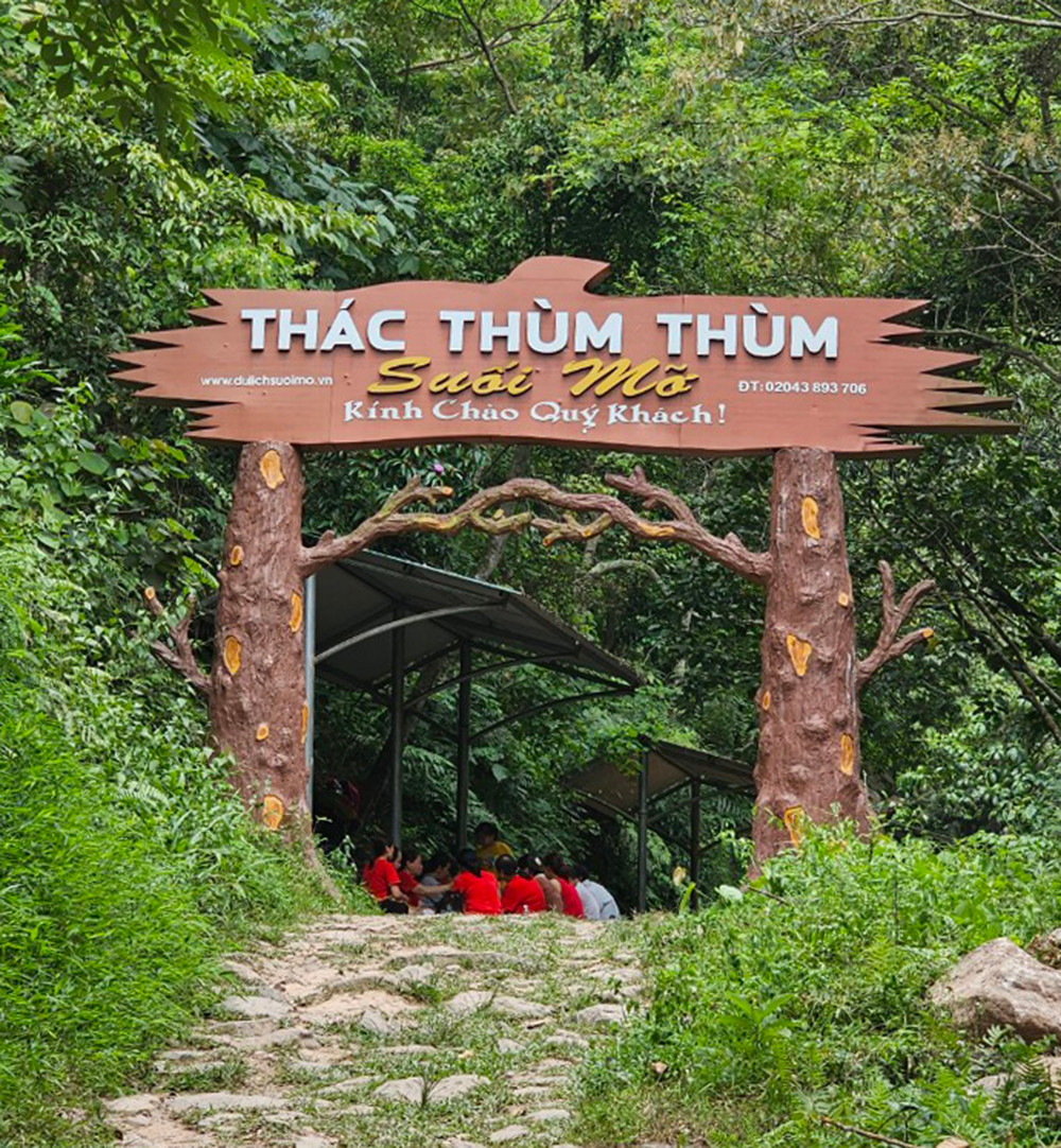 Thác Thùm Thùm. Ảnh: Nhật Quang