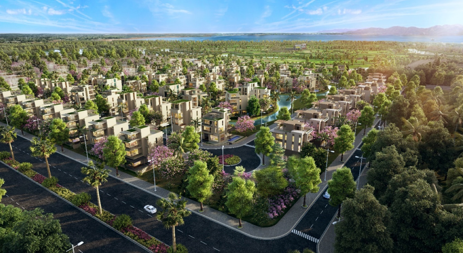 Ruby Coastal City sở hữu vị trí đắc địa nơi trung tâm của quận Đồ Sơn