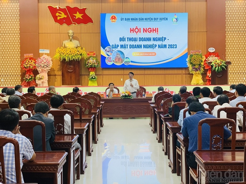 Hội nghị đối thoại doanh nghiệp - gặp mặt doanh nghiệp