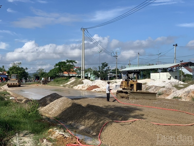 Hạ tầng tại cụm công nghiệp Tây An vẫn đang triển khai thiếu khớp nối ảnh hưởng đến hoạt động của doanh nghiệp.