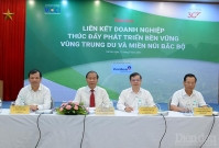 [TƯỜNG THUẬT TRỰC TUYẾN] Diễn đàn Liên kết doanh nghiệp thúc đẩy phát triển bền vững Vùng Trung du và Miền núi Bắc Bộ