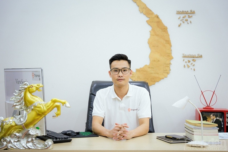 CEO Trung Nguyễn người sáng lập ứng dụng chuyển đổi số TRIPMAP