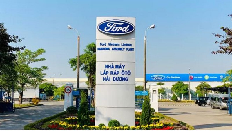 Công ty TNHH Ford Việt Nam nộp ngân sách cao nhất trong 7 doanh nghiệp trọng điểm Hải Dương (Ảnh: Ford Vietnam)