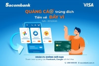 Hoàn tiền không giới hạn khi thanh toán quảng cáo trực tuyến bằng Sacombank Visa