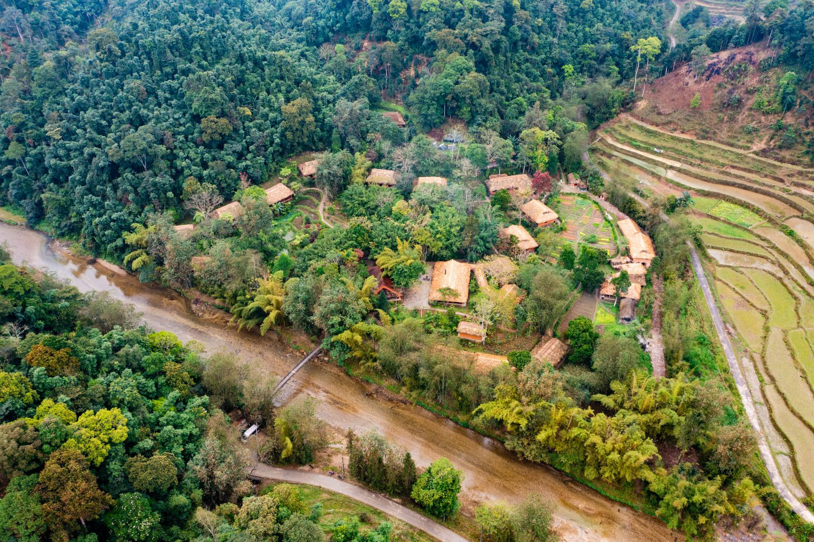 Panhou Retreat được ví như viên ngọc quý giữa đại ngàn Hoàng Su Phì