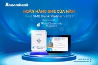 Sacombank được World Economic Magazine vinh danh 