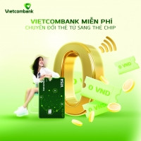 Lợi ích của thẻ Vietcombank công nghệ chip contactless