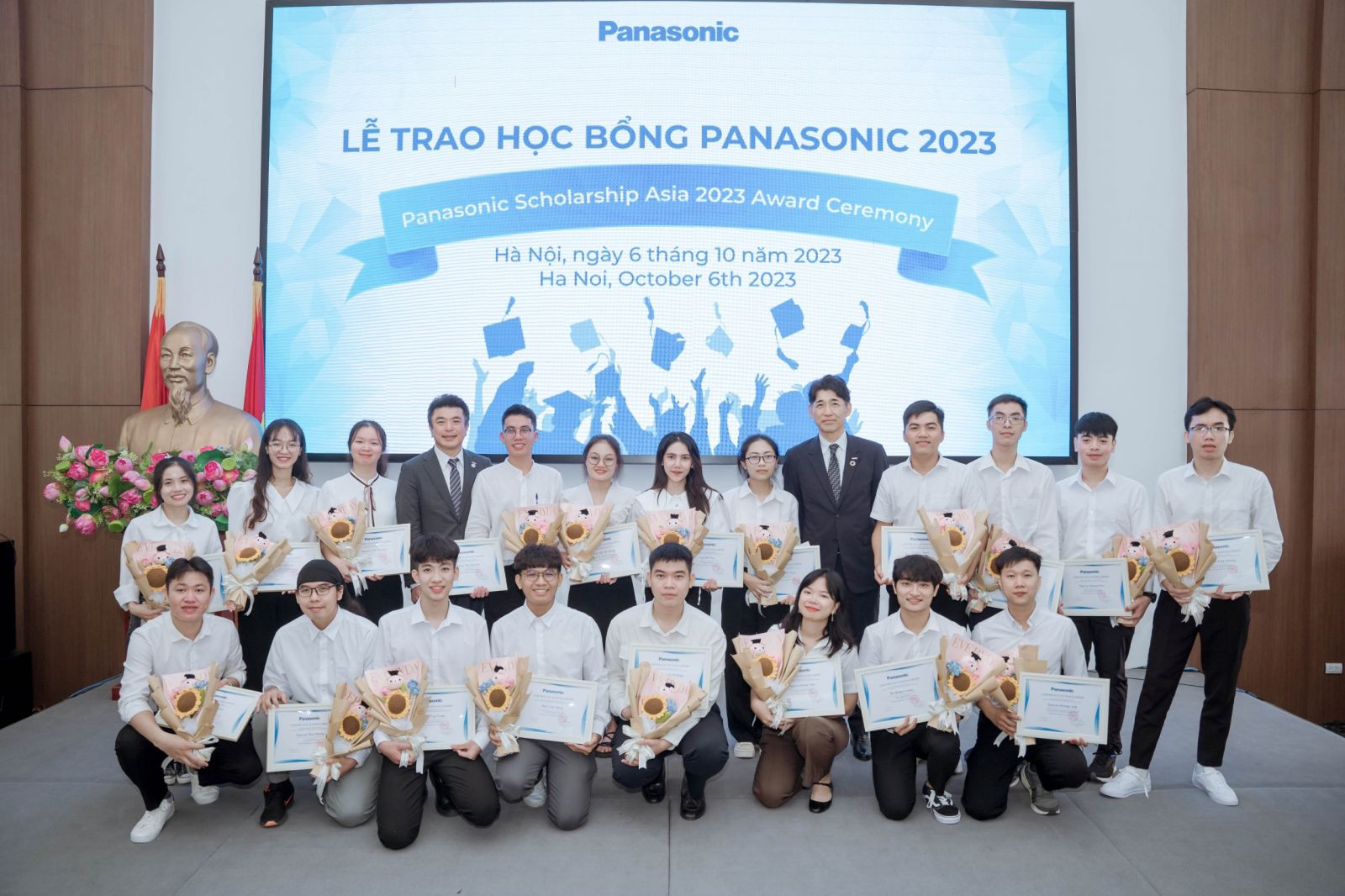 Chương trình Học bổng Panasonic là nỗ lực bền bỉ trong hai thập kỷ của Tập đoàn Nhật Bản, góp phần phát triển nguồn nhân lực cho Việt Nam