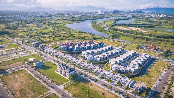 Tổng thể thực tế tháng 9.2023 với 100 căn biệt thự, 2 phong cách kiến trúc tương lai. 