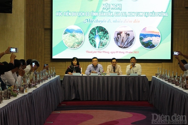 Hội nghị xúc tiến du lịch 3 tỉnh Đắk Lắk - Gia Lai - Kon Tum tại TP Hải Phòng