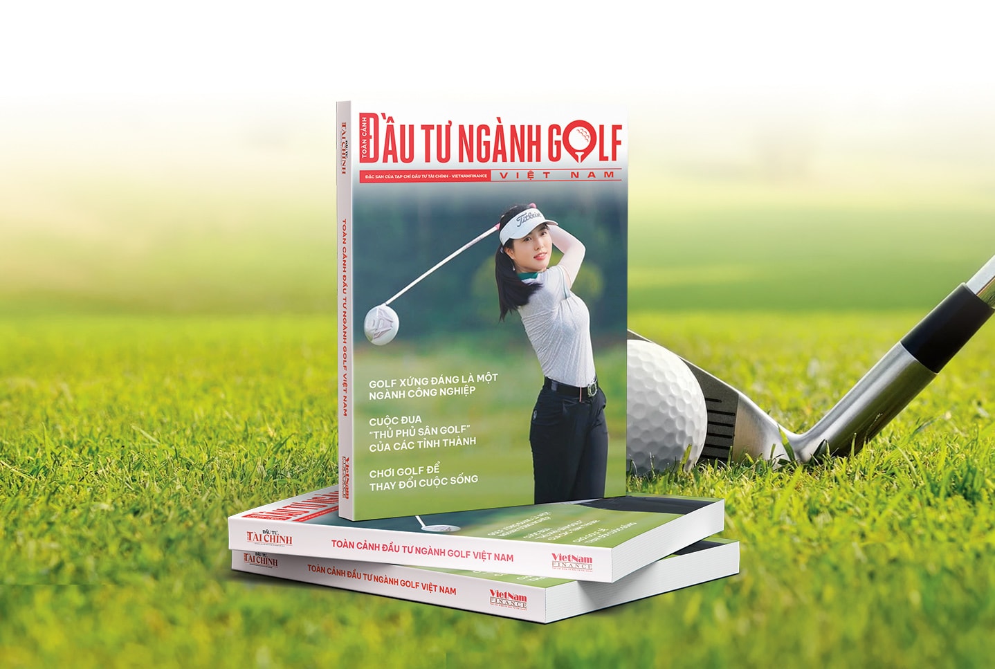 Ấn phẩm “Toàn cảnh đầu tư ngành golf Việt Nam” dày 300 trang, được chính thức phát hành trên toàn quốc kể từ ngày 12/10/2023