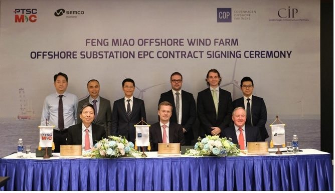 Tập đoàn CIP ký kết hợp đồng cung cấp trạm biến áp ngoài khơi với nhà thầu Việt Nam