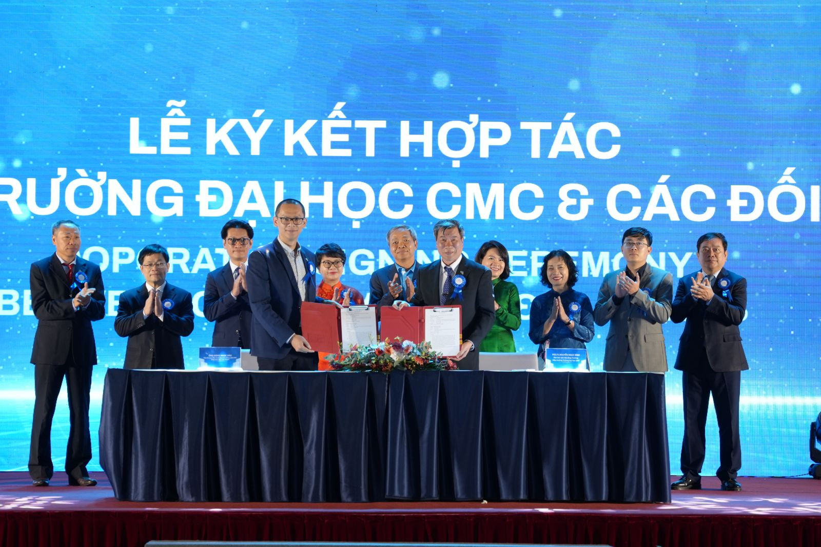 Trường Đại học CMC ký kết văn bản ghi nhớ (MOU) với các đơn vị