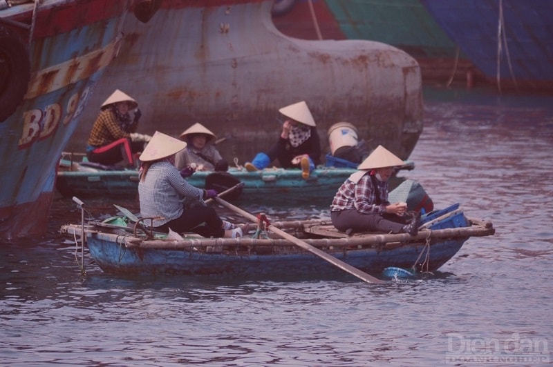 Nơi náo nhiệt, sôi động nhất trên đảo, lúc nào cũng tấp nập tàu thuyền ra vào, neo đậu.