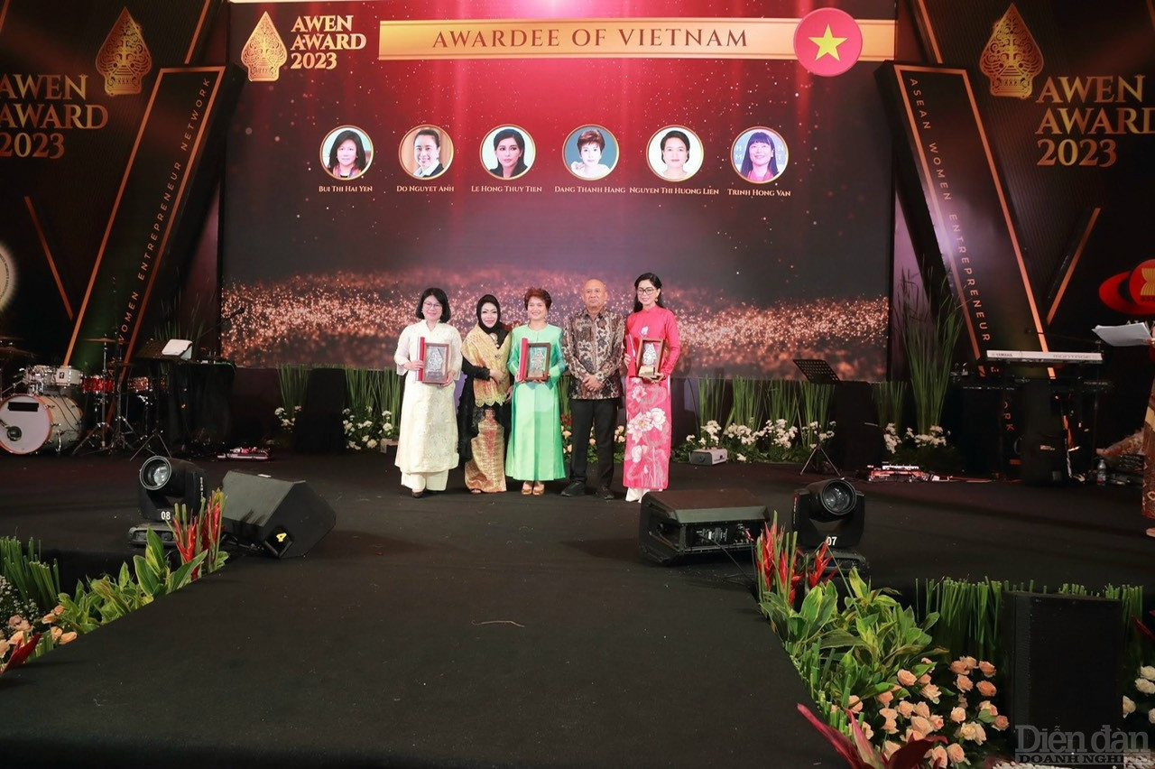 Ba nữ doanh nhân Việt Nam nhận giải thưởng AWEN Award 2023