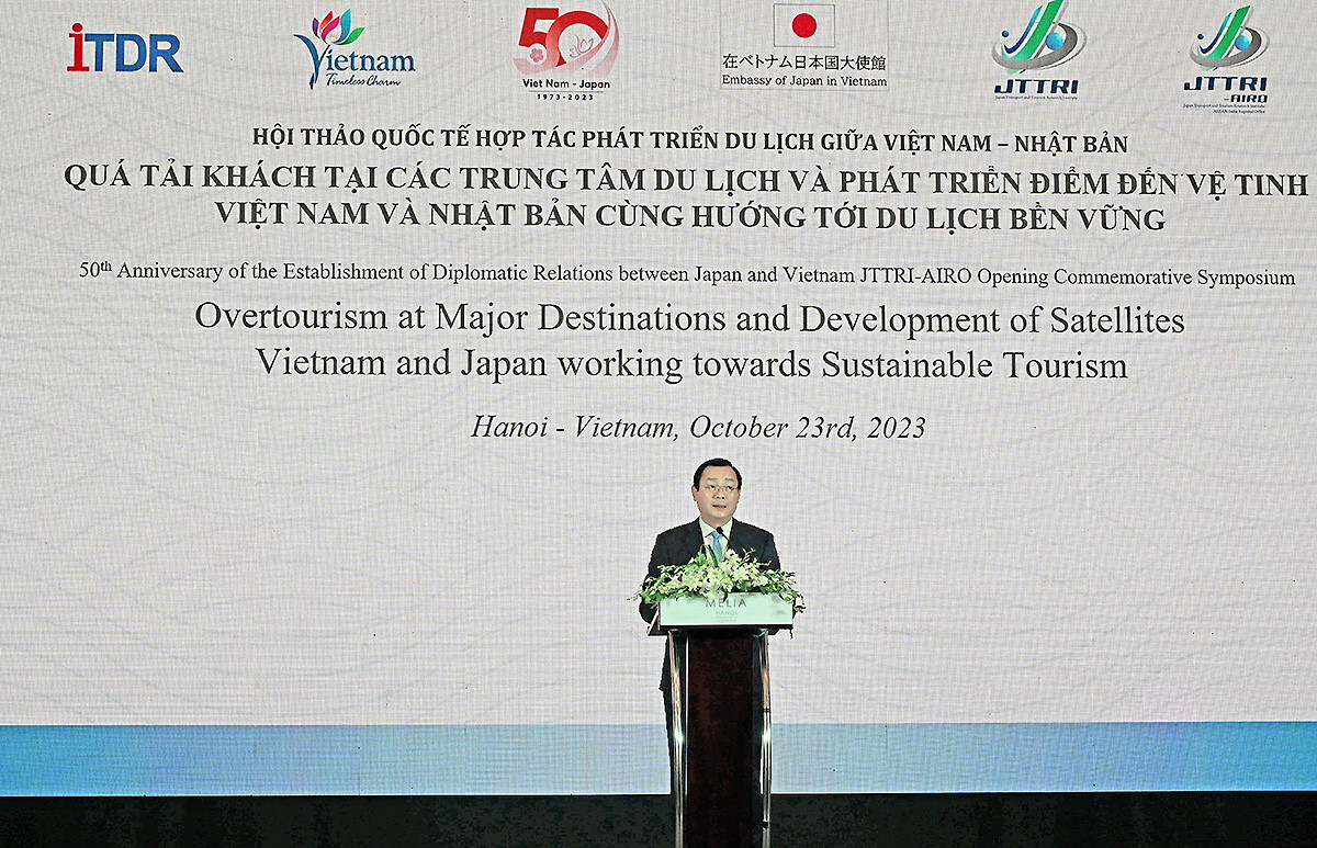 Cục trưởng Cục Du lịch Quốc gia Việt Nam Nguyễn Trùng Khánh.