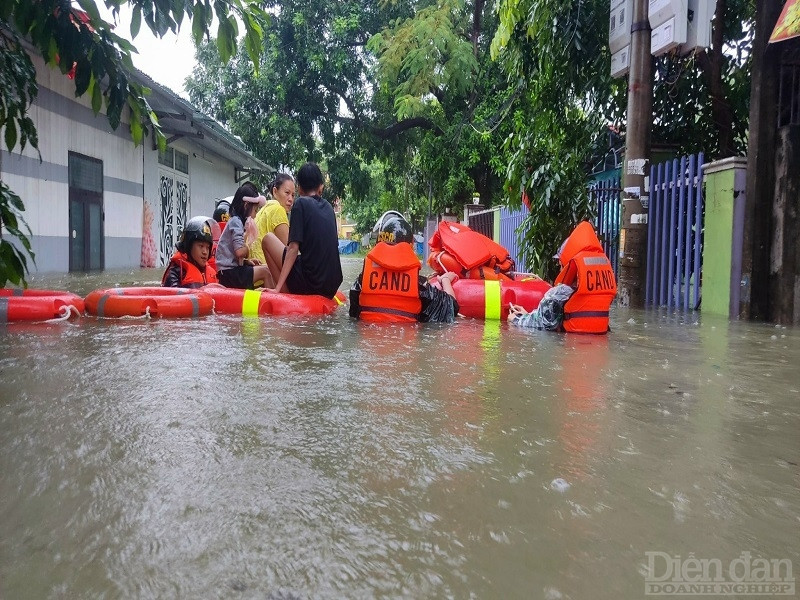 Tình trạng ngập úng tại Đà Nẵng thời gian qua diễn ra khá nghiêm trọng.