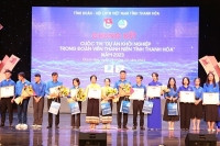 Thanh Hóa: Xây dựng hệ sinh thái khởi nghiệp bắt đầu từ đoàn thanh niên