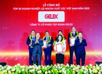 Tập đoàn GELEX được vinh danh trong TOP 50 Doanh nghiệp lợi nhuận xuất sắc nhất Việt Nam 2023