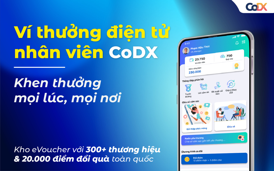 Ví thưởng điện tử nhân viên là hình thức khen thưởng linh hoạt giúp tạo động lực cho nhân viên