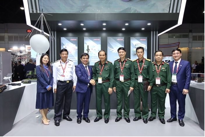 Viettel tổ chức gian hàng quốc gia Việt Nam tại triển lãm Quốc phòng và An ninh 2023